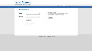 
                            4. Legg Mason Mutual Funds - BNYMellon Sorry Page