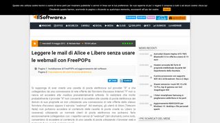 
                            9. Leggere le mail di Alice e Libero senza usare le webmail con ...