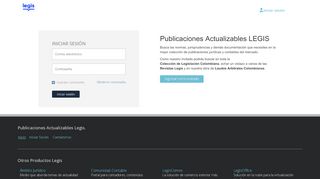 
                            1. Legis: Login Publicaciones Electronicas