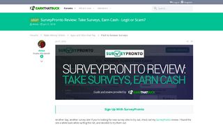 
                            12. LEGIT - SurveyPronto Review: Take Surveys, Earn Cash - Legit or ...
