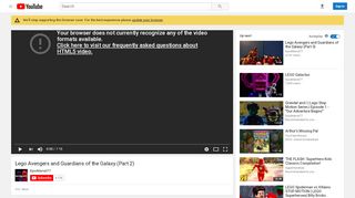 
                            12. Lego Avengers and Guardians of the Galaxy (Part 2) - YouTube