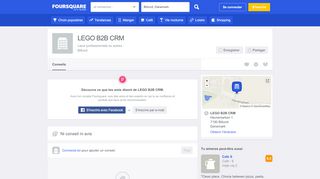 
                            3. LEGO B2B CRM - 1 visiteur - Foursquare