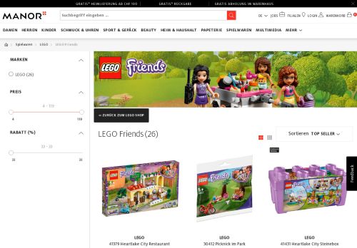 
                            6. LEGO Friends | online kaufen - MANOR