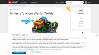 
                            10. LEGO IDEAS - Product Ideas - Minecraft Micro World: Tekkit