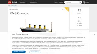 
                            9. LEGO IDEAS - Product Ideas - RMS Olympic