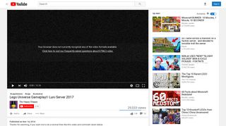 
                            4. Lego Universe Gameplay!/ Luni Server 2017 - YouTube