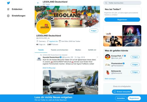 
                            9. LEGOLAND Deutschland (@LEGOLAND_de) | Twitter