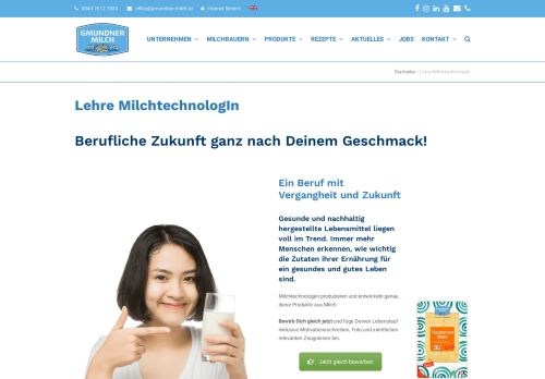 
                            5. Lehre MilchtechnologIn | Gmundner Milch