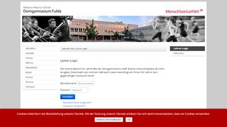 
                            5. Lehrer-Login - Rabanus-Maurus-Schule Fulda