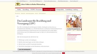 
                            2. LEHRER-ONLINE-BW - LBV Kundenportal