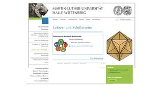 
                            5. Lehrer- und Schülerseite - Professur für Didaktik der Mathematik