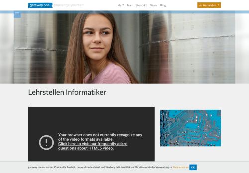 
                            9. Lehrstellen Informatiker - gateway.one