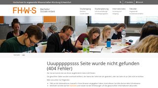 
                            2. Lehrveranstaltungspläne - FHWS :: Hochschule Würzburg-Schweinfurt ...