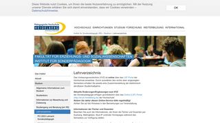 
                            4. Lehrverzeichnis - Pädagogische Hochschule Heidelberg