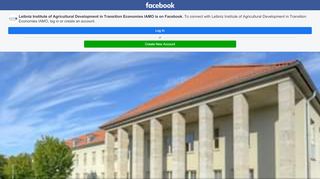 
                            9. Leibniz Institute of Agricultural Development in ... - Facebook Touch
