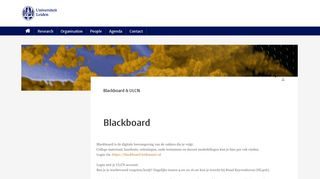 
                            9. Leiden Institute of Physics - Blackboard, uSis, wi-fi, etc.