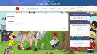 
                            11. Leiding login - Chiro Waarschoot