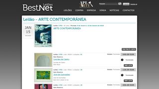 
                            7. Leilão - ARTE CONTEMPORÂNEA | Bestnet Leilões