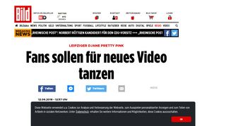 
                            4. Leipziger DJane Pretty Pink - Fans sollen für neues Video tanzen ...