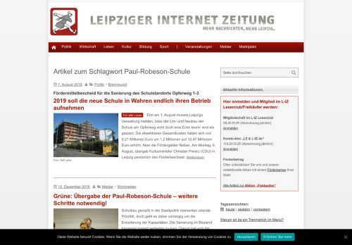 
                            13. Leipziger Internet Zeitung: Paul-Robeson-Schule Archiv – L-IZ.de