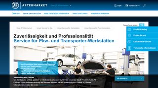 
                            2. Leistungen für Pkw-Werkstätten - ZF Aftermarket