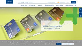 
                            3. Leistungen und Preise der AirPlus Corporate Cards | AirPlus
