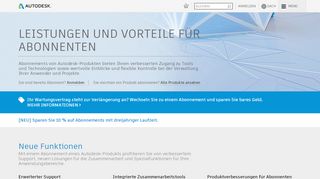 
                            5. Leistungen und Vorteile für Kunden mit Wartungsvertrag ... - Autodesk