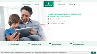 
                            5. Leistungsantrag für die Krankenversicherung | HanseMerkur