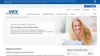 
                            6. Leistungsantrag zur privaten Krankenversicherung | UKV