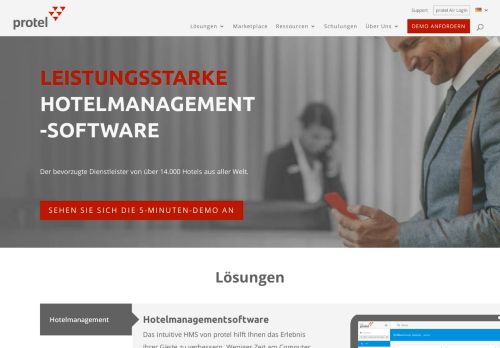 
                            7. Leistungsstarke Hotelsoftware von protel. Cloud & On-Premise