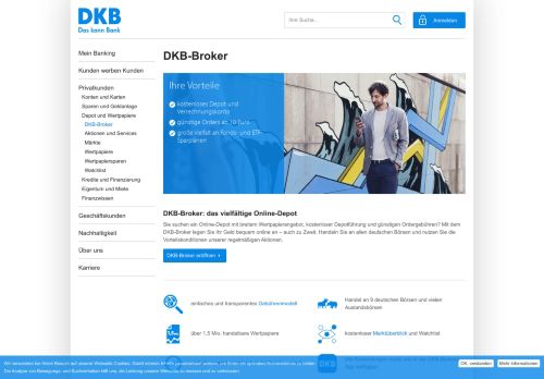 
                            3. Leistungsstarkes Online-Depot | DKB-Broker | DKB AG
