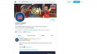 
                            12. Leisure Leagues (@leisureleagues) | Twitter