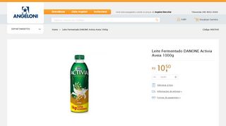 
                            11. Leite Fermentado DANONE Activia Aveia 1000g - Angeloni