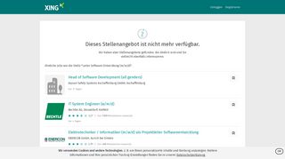 
                            13. Leiter Software-Entwicklung (m/w/d) in Krefeld | XING Jobs