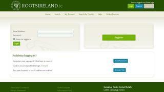 
                            8. Leitrim Genealogy Centre - Online Searching of Irish ... - Roots Ireland