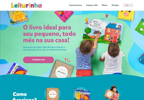 
                            3. Leiturinha | O maior clube de livros infantis do Brasil