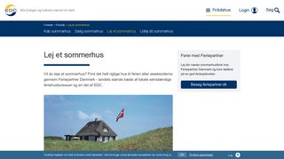 
                            13. Lej et sommerhus - EDC & Feriepartner udlejer sommerhuse i hele DK