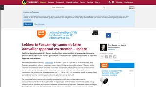 
                            10. Lekken in Foscam-ip-camera's laten aanvaller apparaat overnemen ...