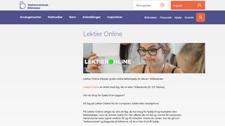 
                            2. Lektier Online | Vesthimmerlands Biblioteker