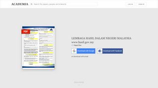 
                            13. LEMBAGA HASIL DALAM NEGERI MALAYSIA www.hasil ...