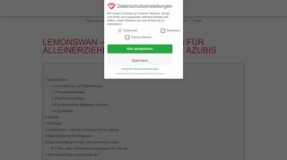 
                            8. Lemonswan - 100 % kostenlos für Alleinerziehende, Studenten, Azubis