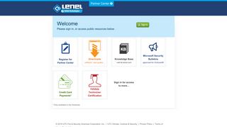 
                            1. Lenel Partner Center | Login