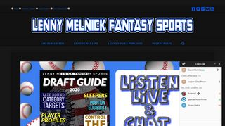 
                            10. Lenny Melnick Fantasy Sports: Home...