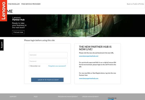 
                            2. Lenovo Partner portal - Lenovo Partner Network