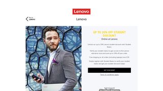 
                            8. Lenovo | Student Beans iD