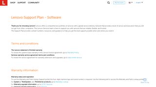 
                            11. Lenovo Support Plan - Software - US - Lenovo Data Center Support