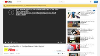 
                            2. Lenovo Yoga Tab 3 Pro im Test: Das Beamer-Tablet | deutsch ...
