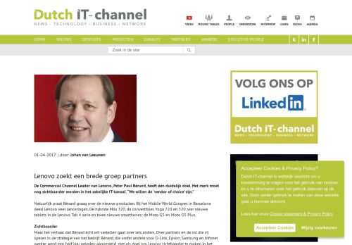 
                            8. Lenovo zoekt een brede groep partners | Dutch IT-channel