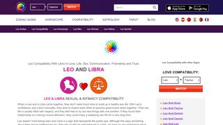 
                            8. Leo and Libra - Astrology Zodiac Signs
