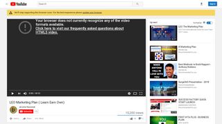 
                            2. LEO Marketing Plan ( Learn Earn Own) - YouTube
